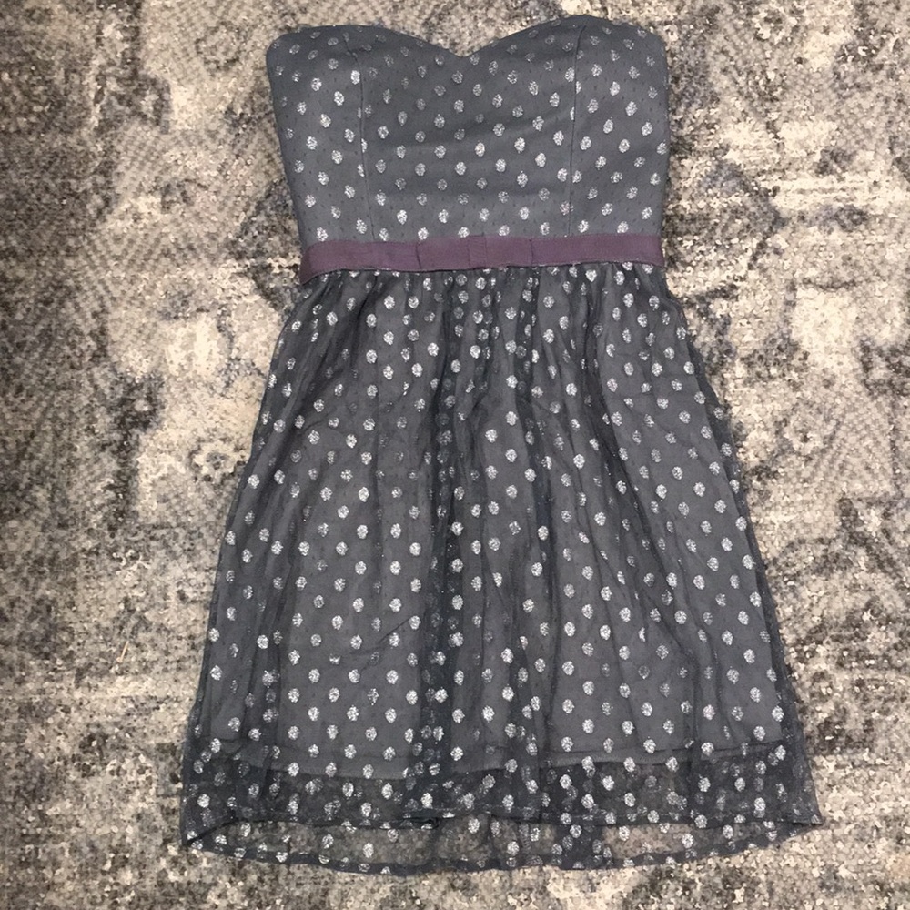 Cute gray and sparkly dress